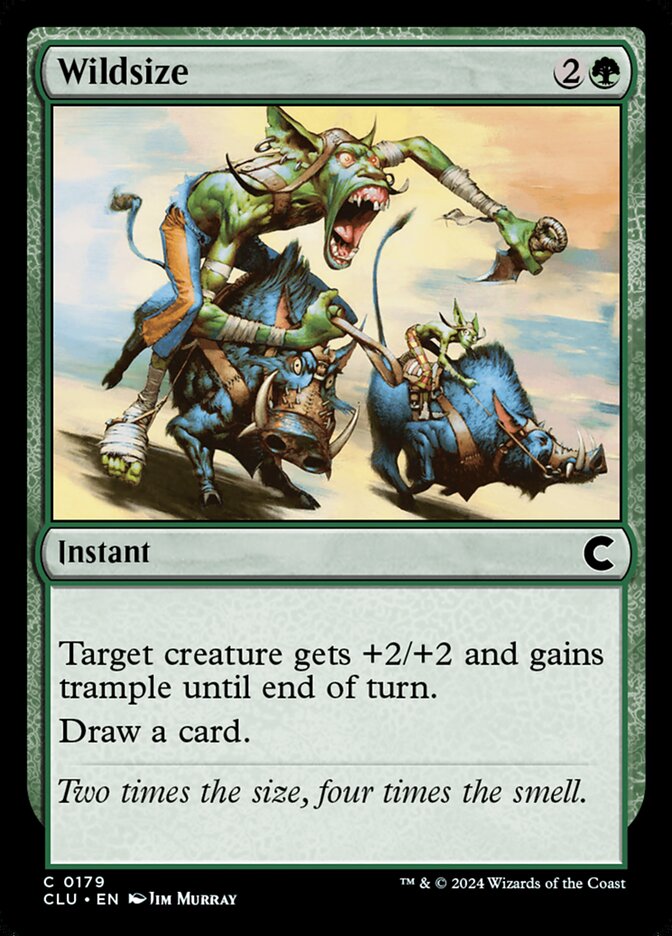 Wildsize 179/284 (Ravnica: Clue Edition)  | Good Games Modbury