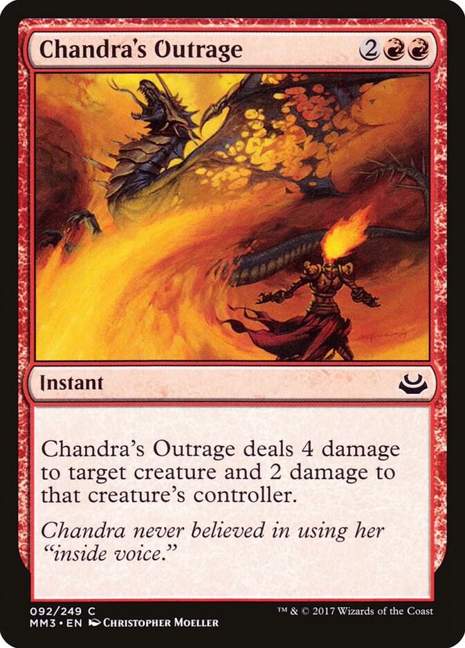 Chandra's Outrage 92/249 (Modern Masters 2017)  | Good Games Modbury