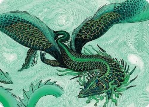 Teval Arbiter of Virtue Art Card 38 54 38 (Art Series: Tarkir: Dragonstorm)  | Good Games Modbury