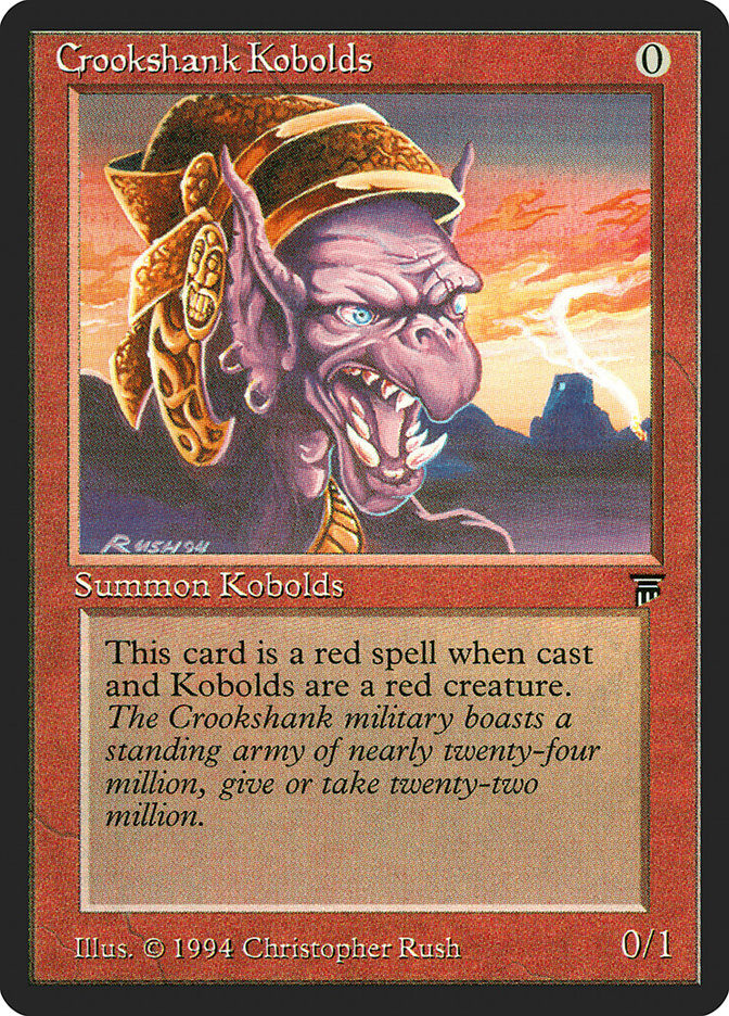 Crookshank Kobolds [Legends] | Good Games Modbury