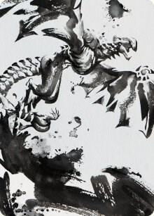 Quicksilver Fisher Art Card 68 (Art Series: Phyrexia: All Will Be One)  | Good Games Modbury