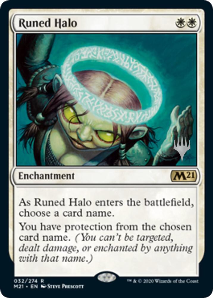 Runed Halo 32 (Promo Pack: Core Set 2021)  | Good Games Modbury