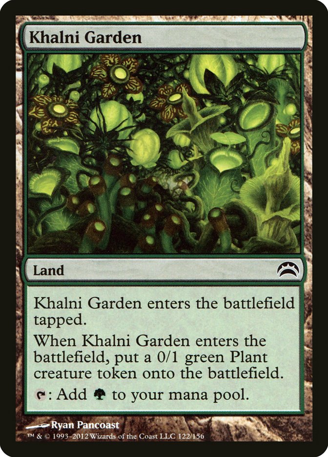 Khalni Garden [Planechase 2012] | Good Games Modbury