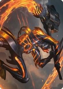 Forgehammer Centurion Art Card 26 (Art Series: Phyrexia: All Will Be One)  | Good Games Modbury