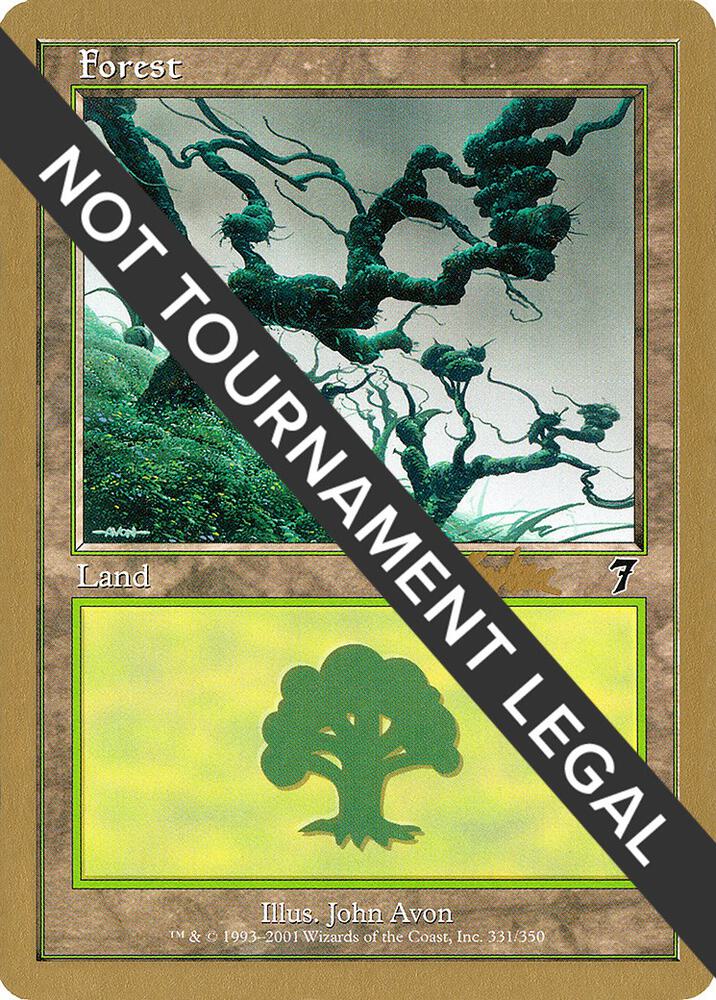 Forest 331 2002 Brian Kibler 7ED bk331/153 (World Championship Decks)  | Good Games Modbury