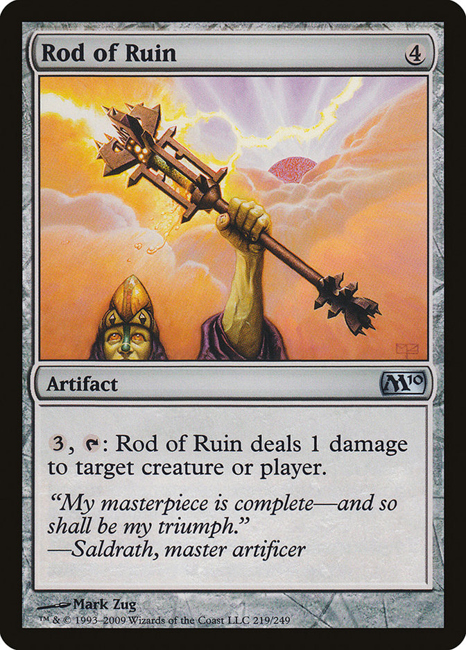 Rod of Ruin [Magic 2010] | Good Games Modbury