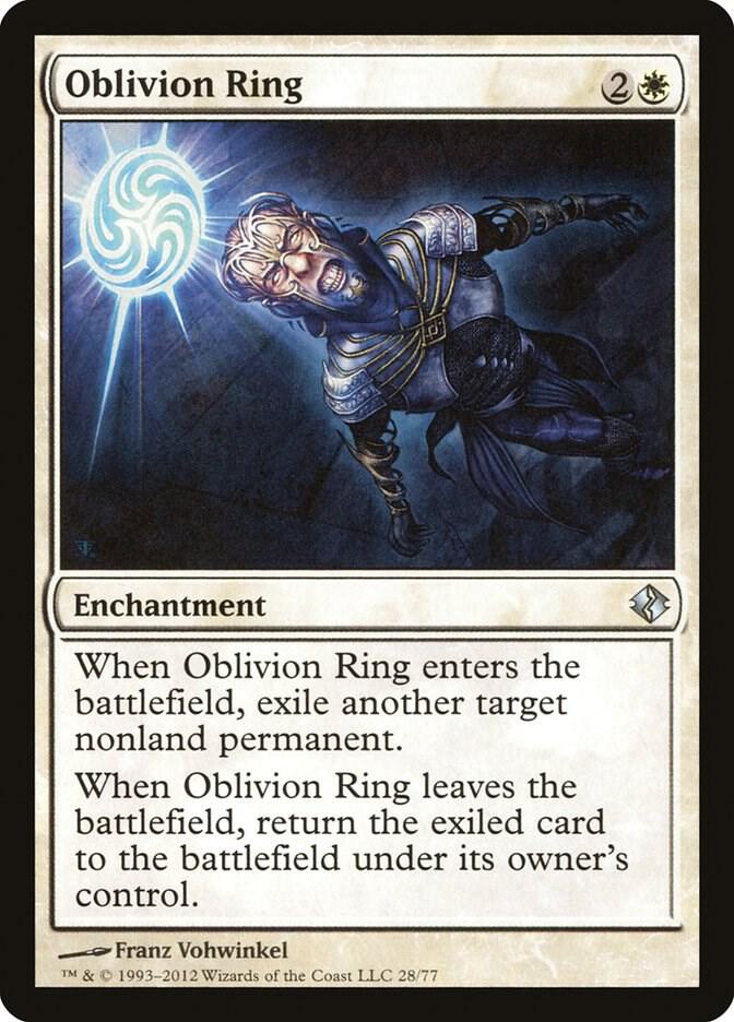 Oblivion Ring 28/77 (Duel Decks: Venser vs. Koth)  | Good Games Modbury