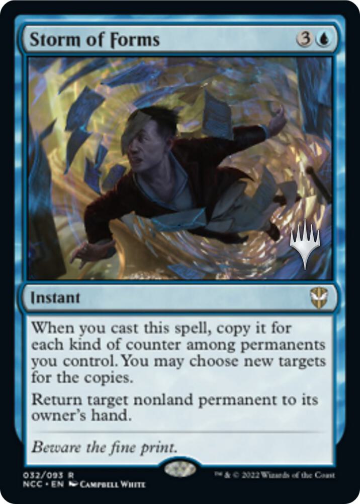 Storm of Forms 32 (Promo Pack: Streets of New Capenna)  - Foil | Good Games Modbury