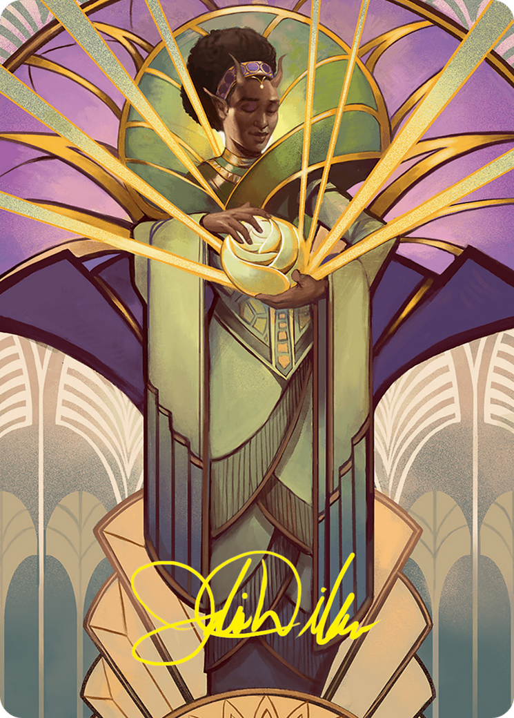 Bloom Tender Art Card (54/54) (Gold-Stamped Signature) [Foundations Art Series] | Good Games Modbury