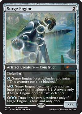 Surge Engine 9/9 (Game Day & Store Championship Promos)  - Full Art Foil | Good Games Modbury