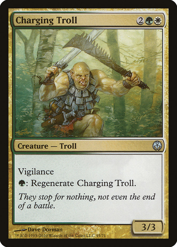 Charging Troll 45/71 (Duel Decks: Phyrexia vs. the Coalition)  | Good Games Modbury