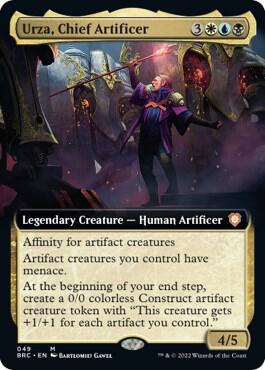 Urza Chief Artificer Extended Art 49/40 (Commander: The Brothers' War)  | Good Games Modbury