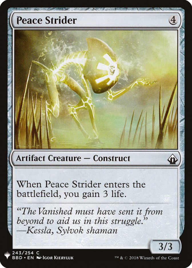 Peace Strider [Mystery Booster] | Good Games Modbury