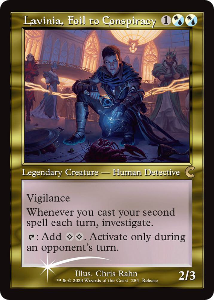 Lavinia, Foil to Conspiracy 284/289 (Ravnica: Clue Edition)  - Retro Foil | Good Games Modbury