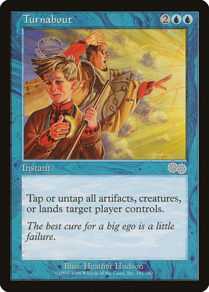 Turnabout 105/350 (Urza's Saga)  | Good Games Modbury