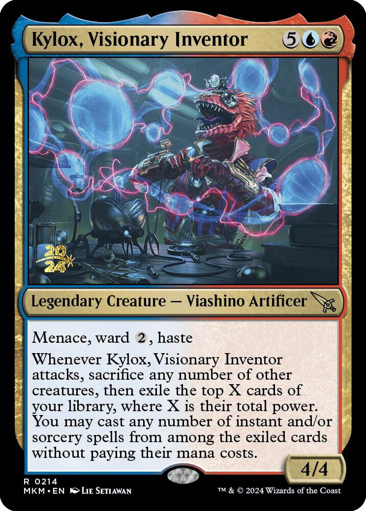 Kylox Visionary Inventor 214s/182 (Prerelease Cards)  - Foil | Good Games Modbury