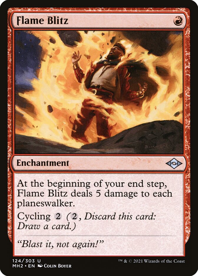 Flame Blitz 124/303 (Modern Horizons 2)  | Good Games Modbury