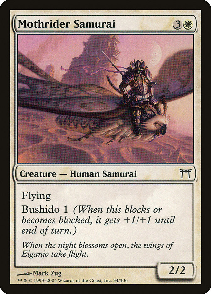 Mothrider Samurai 34/306 (Champions of Kamigawa)  | Good Games Modbury