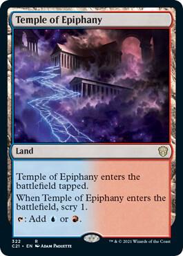 Temple of Epiphany 322/81 (Commander 2021)  | Good Games Modbury