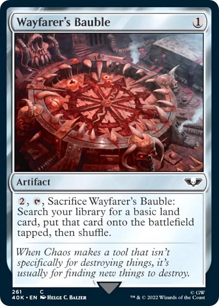 Wayfarers Bauble 261/617 (Universes Beyond: Warhammer 40,000)  | Good Games Modbury