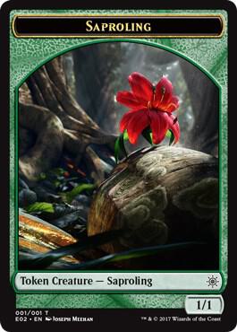 Saproling // Treasure 1 // 10 (Explorers of Ixalan)  | Good Games Modbury