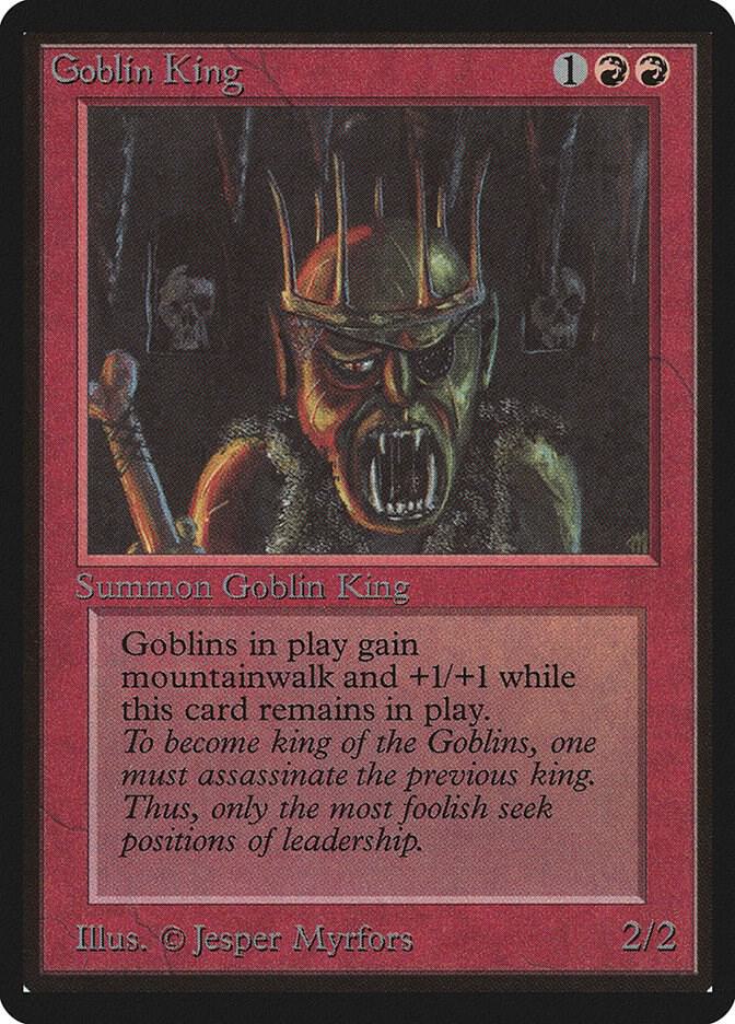 Goblin King 155/302 (Beta Edition)  | Good Games Modbury