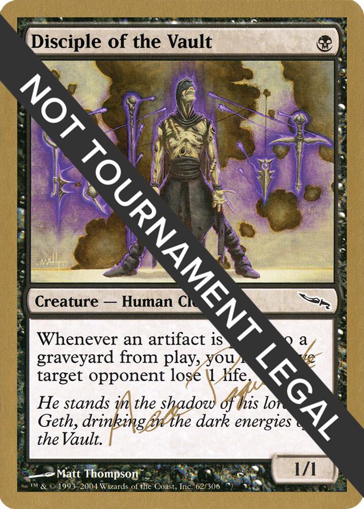 Disciple of the Vault 2004 Aeo Paquette MRD ap62a/103 (World Championship Decks)  | Good Games Modbury