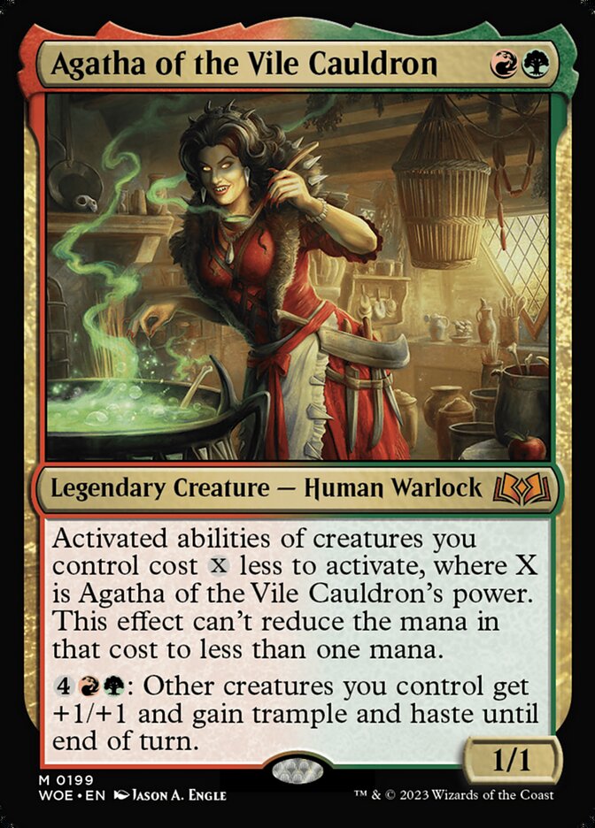 Agatha of the Vile Cauldron 199/276 (Wilds of Eldraine)  | Good Games Modbury