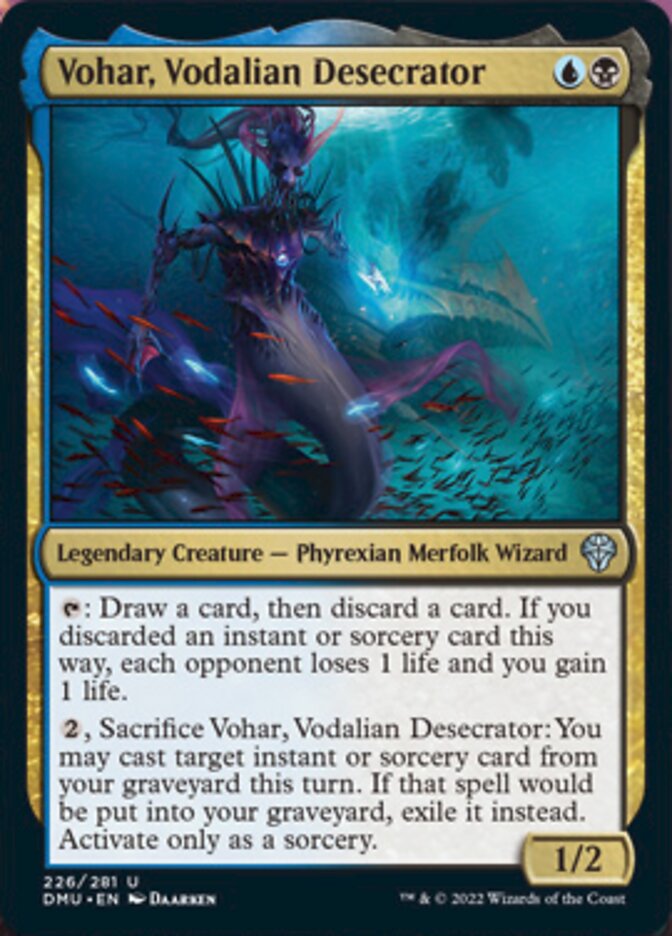 Vohar, Vodalian Desecrator [Dominaria United] | Good Games Modbury