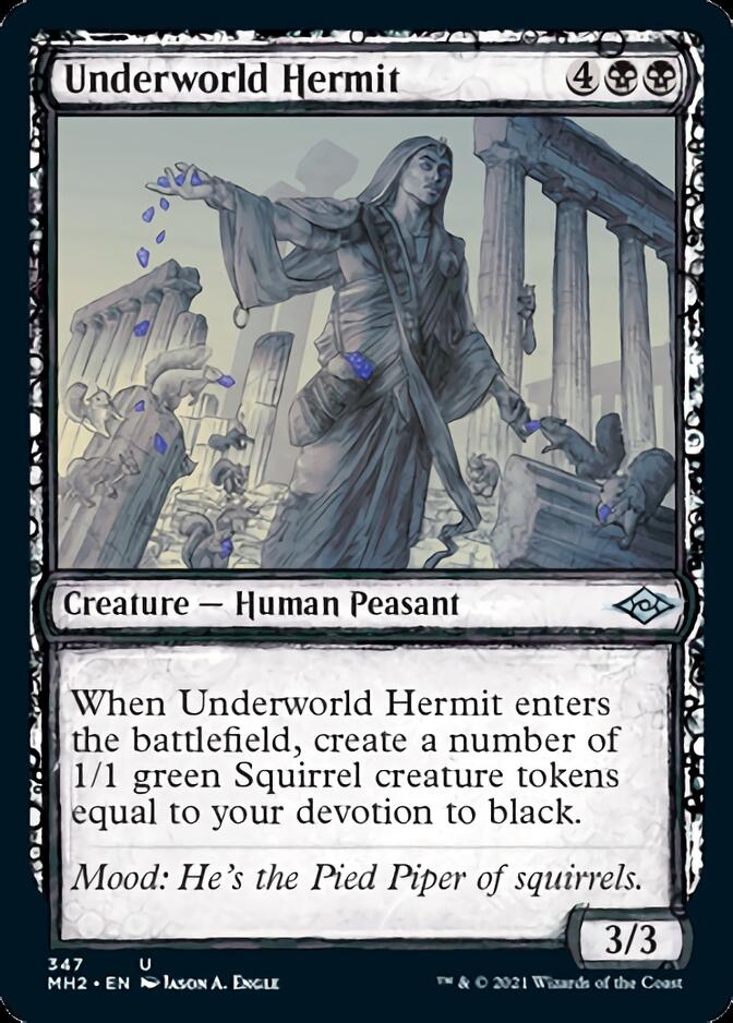 Underworld Hermit (Sketch) [Modern Horizons 2] | Good Games Modbury