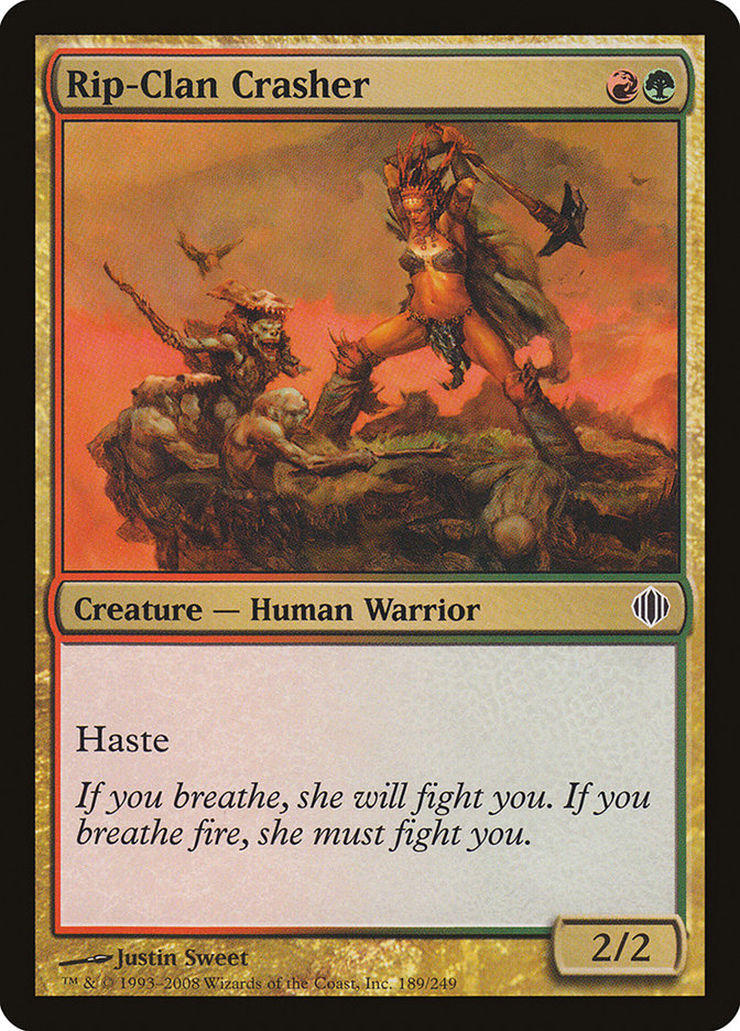 Rip-Clan Crasher 189/249 (Shards of Alara)  - Foil | Good Games Modbury