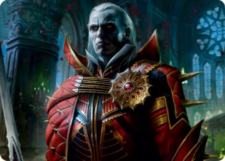 Edgar, Charmed Groom 2 Art Card [Innistrad: Crimson Vow Art Series] | Good Games Modbury