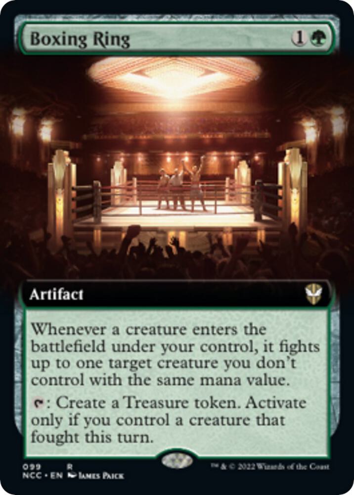 Boxing Ring Extended Art 99/93 (Commander: Streets of New Capenna)  | Good Games Modbury