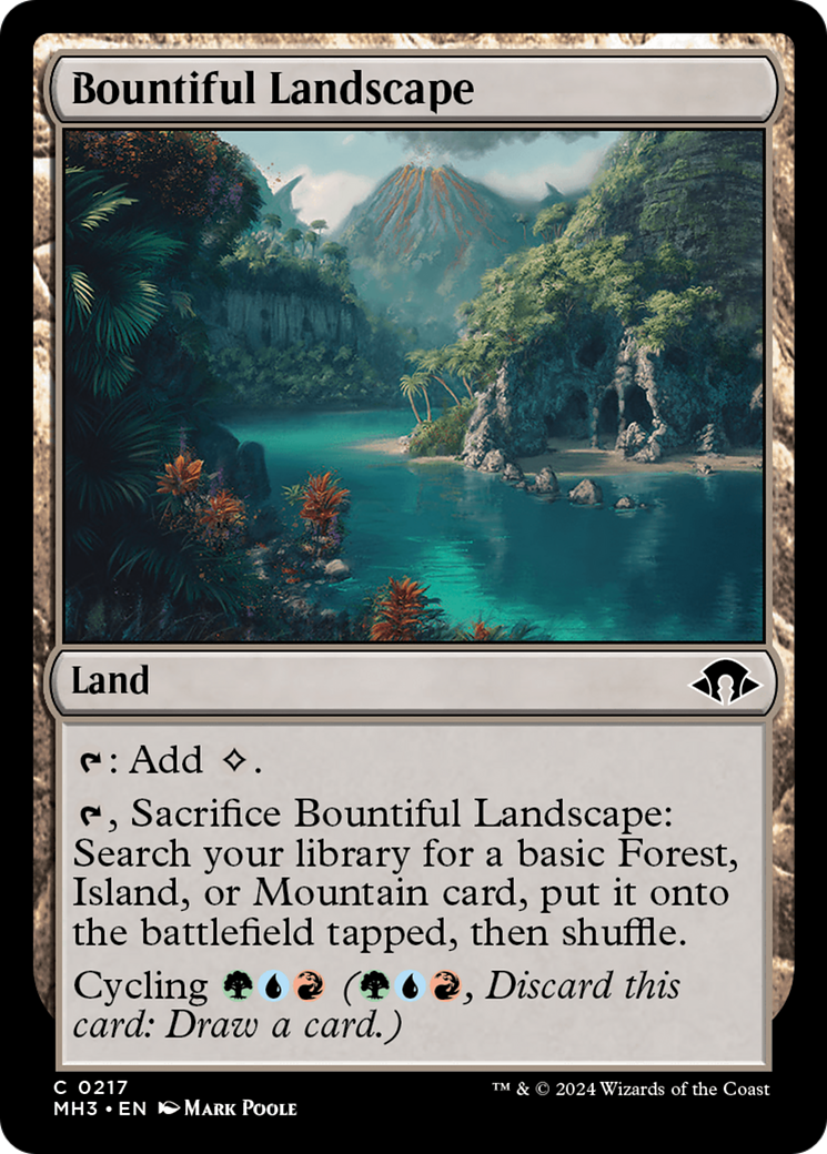 Bountiful Landscape [Modern Horizons 3] | Good Games Modbury