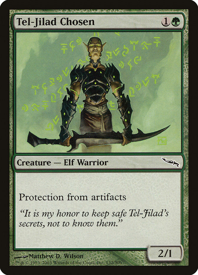 Tel-Jilad Chosen 132/306 (Mirrodin)  - Foil | Good Games Modbury