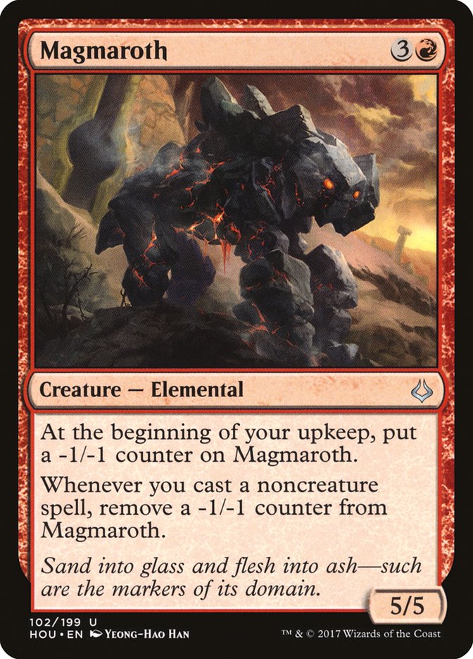 Magmaroth 102/199 (Hour of Devastation)  - Foil | Good Games Modbury
