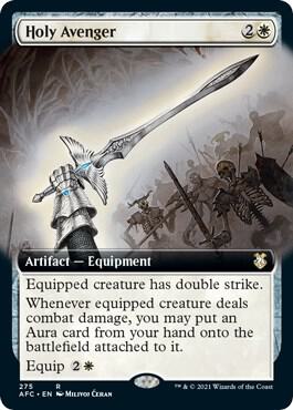 Holy Avenger Extended Art 275/62 (Commander: Adventures in the Forgotten Realms)  | Good Games Modbury
