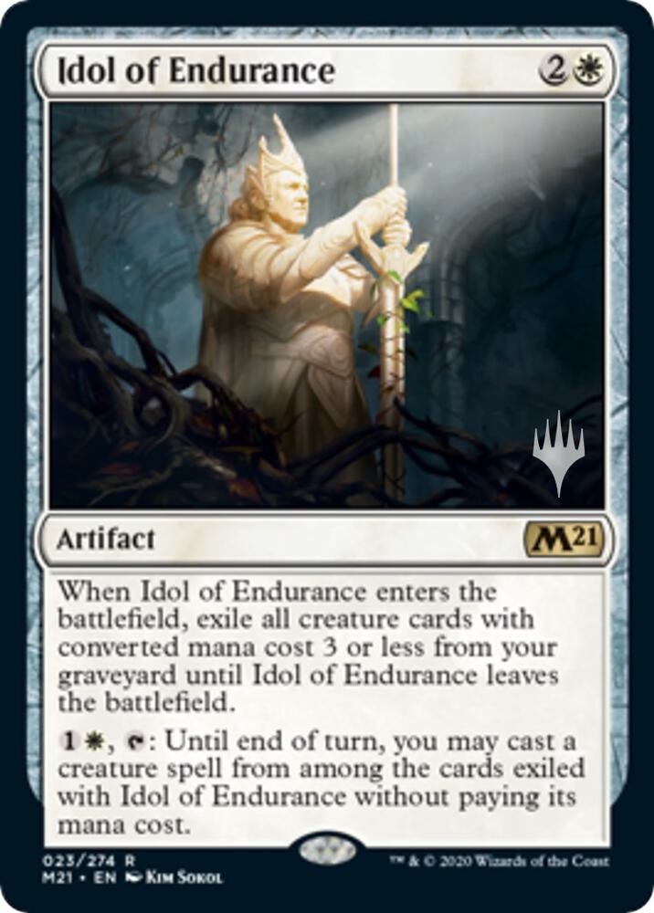 Idol of Endurance 23 (Promo Pack: Core Set 2021)  | Good Games Modbury