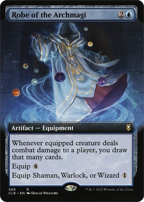 Robe of the Archmagi Extended Art 566 (Commander Legends: Battle for Baldur's Gate)  | Good Games Modbury