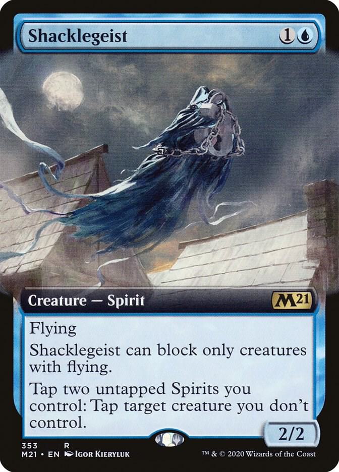 Shacklegeist 353/274 (Core Set 2021)  - Extended Art | Good Games Modbury