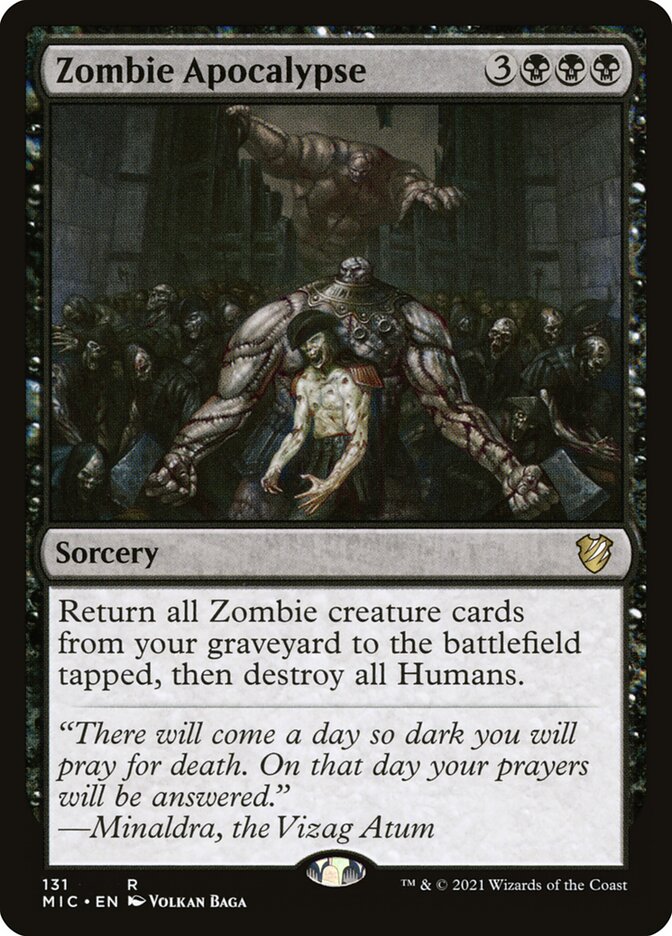 Zombie Apocalypse 131/38 (Commander: Innistrad: Midnight Hunt)  | Good Games Modbury