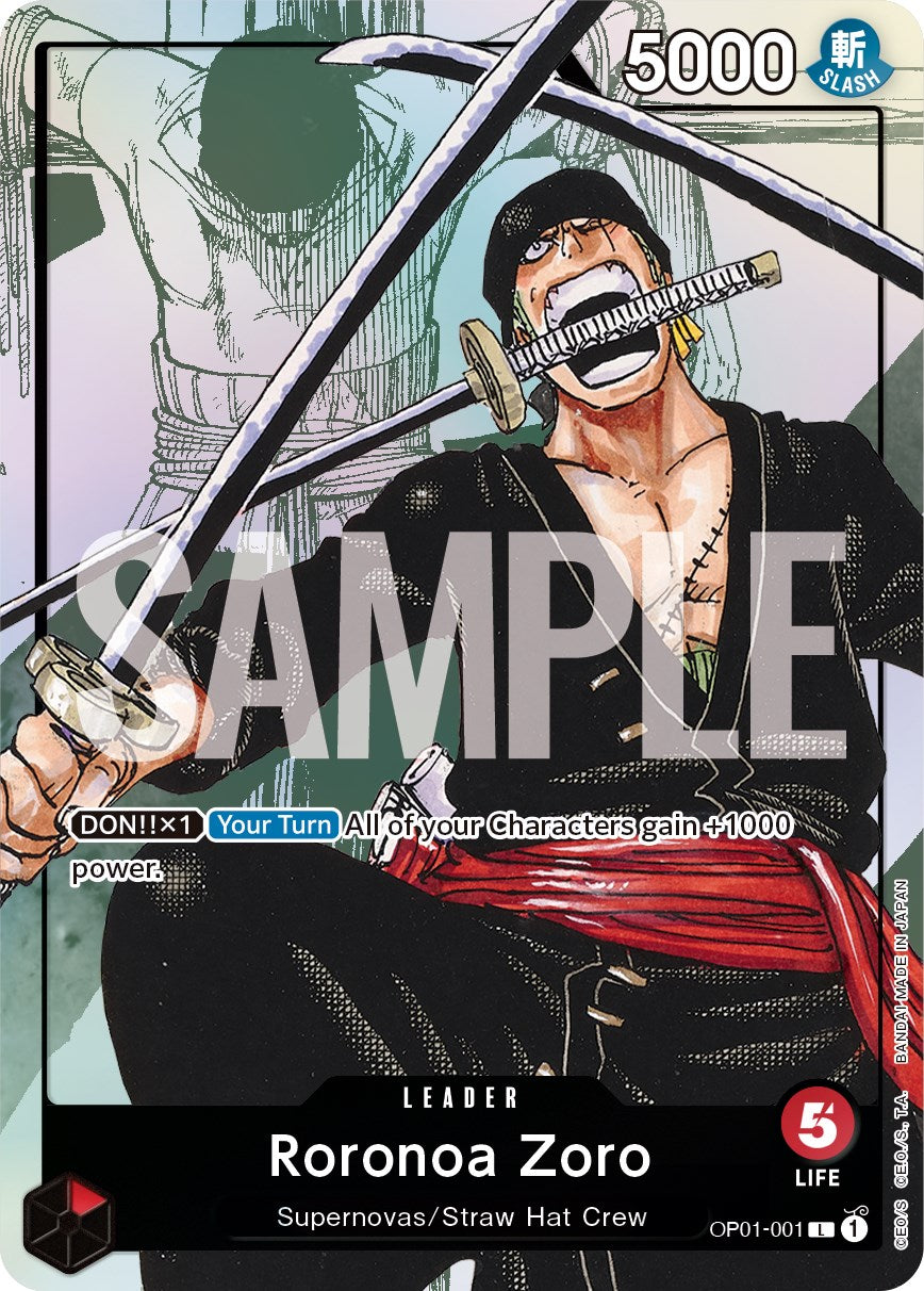 Roronoa Zoro (Alternate Art) [One Piece Promotion Cards] | Good Games Modbury