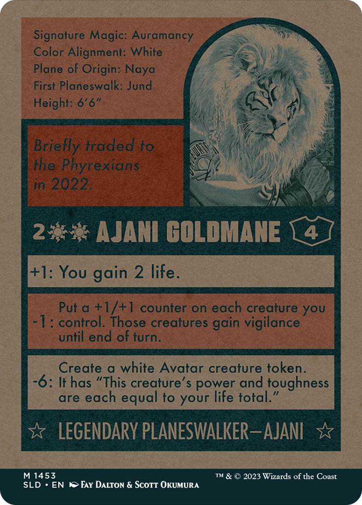 Ajani Goldmane [Secret Lair Drop Series] | Good Games Modbury