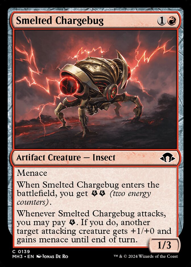 Smelted Chargebug 139/319 (Modern Horizons 3)  - Foil | Good Games Modbury