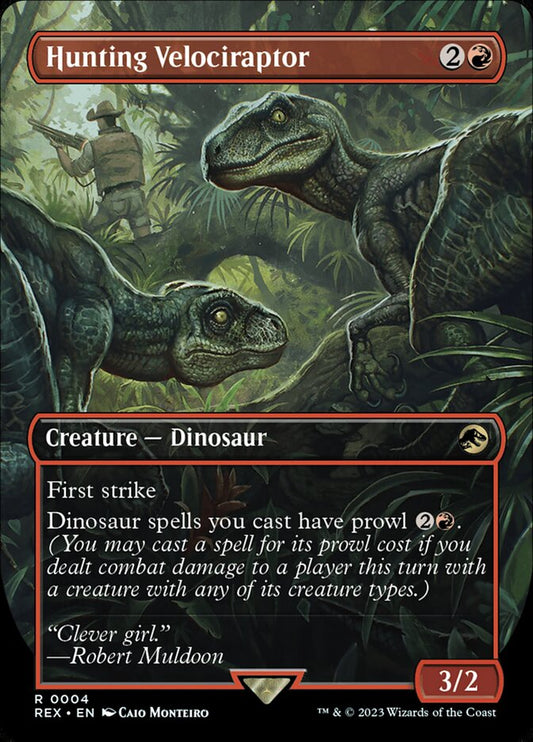 Hunting Velociraptor 4 (Universes Beyond: Jurassic World Collection) 