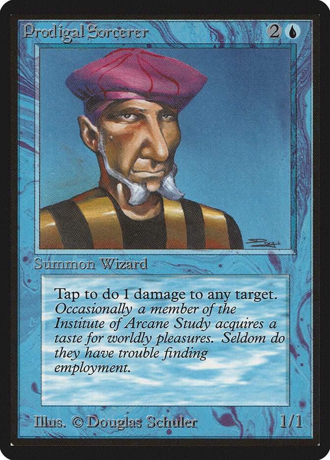Prodigal Sorcerer 74/302 (Beta Edition)  | Good Games Modbury