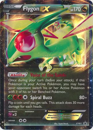 Flygon EX (XY61) (Jumbo Card) [XY: Black Star Promos] | Good Games Modbury