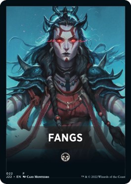 Fangs Theme Card [Jumpstart 2022 Front Cards] | Good Games Modbury