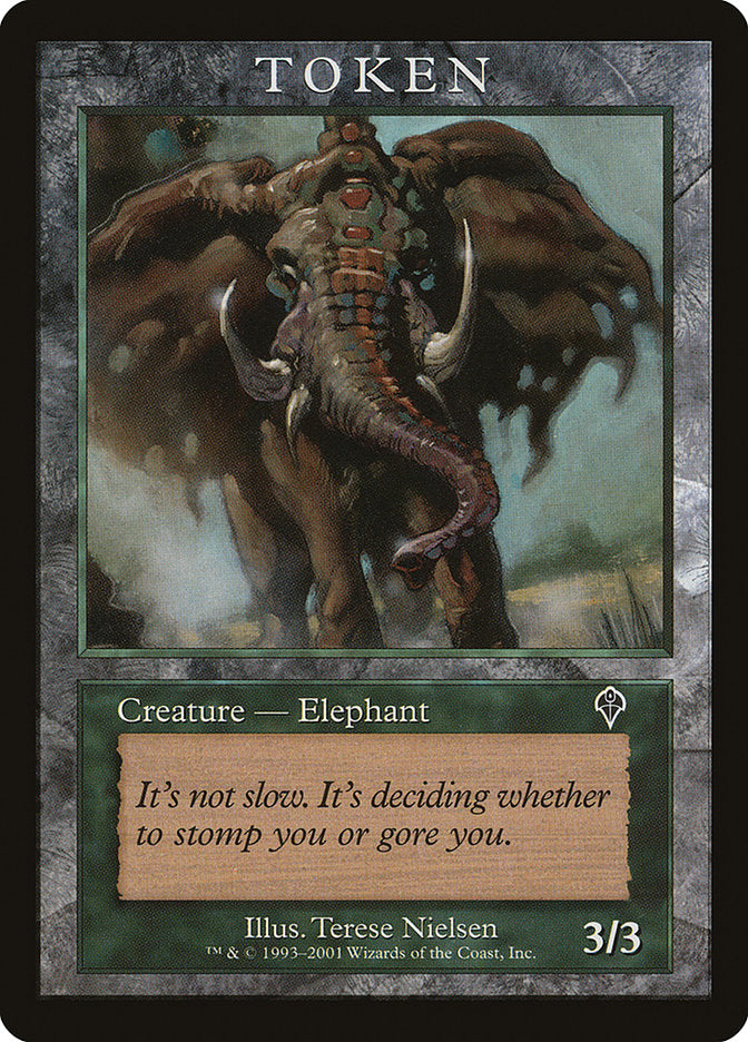 Elephant Token [Magic Player Rewards 2001] | Good Games Modbury