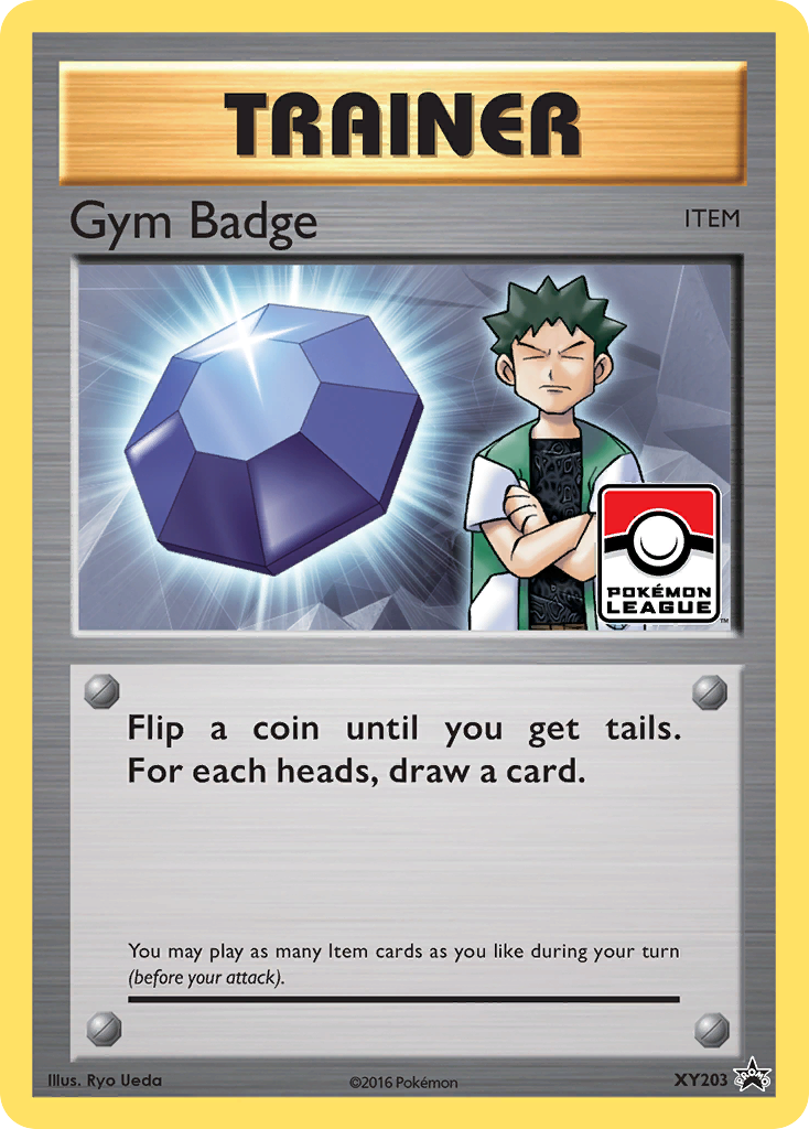 Gym Badge (XY203) [XY: Black Star Promos] | Good Games Modbury